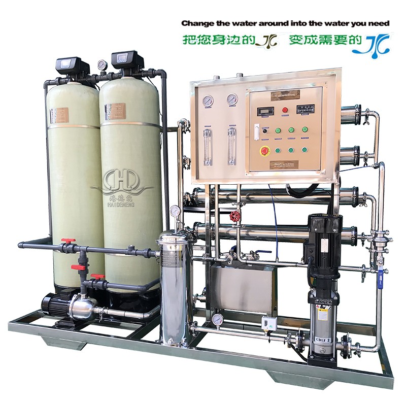 HDNRO-Model 1000 FRP reverse osmosis pure water equipment