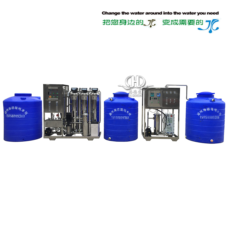 HDNRO-1000 type belt softening reverse osmosis +EDI ultra-pure water equipment