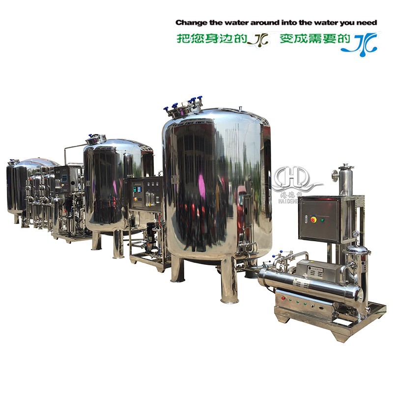 HDNRO-3000 type REVERSE osmosis +EDI belt pasteurization
