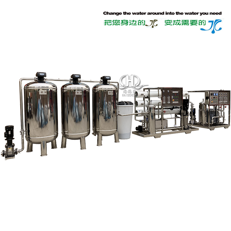 HDNRO-6000 reverse osmosis belt iron manganese removal +EDI