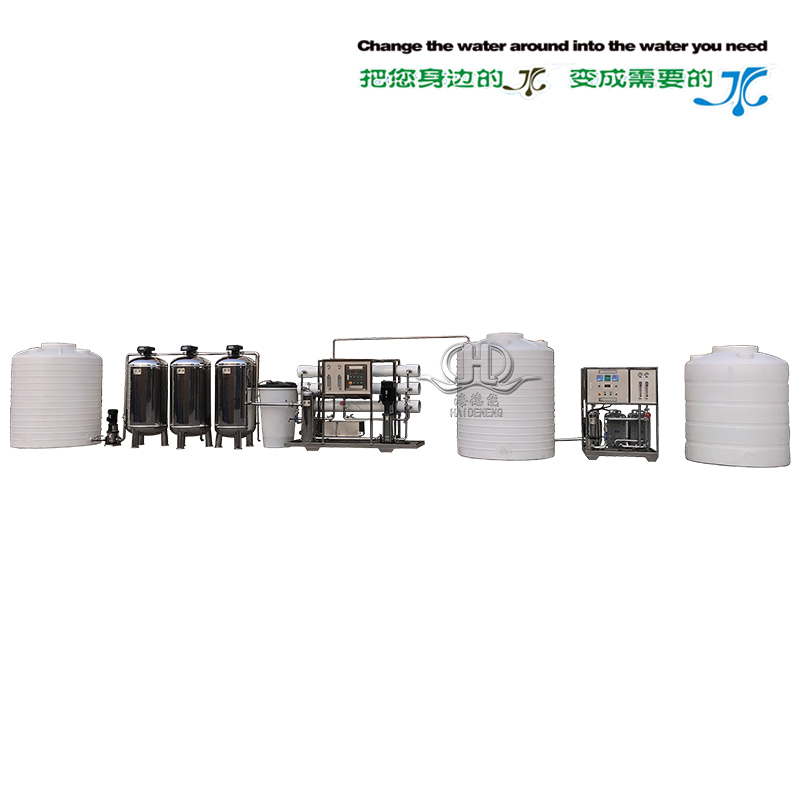 HDNRO-6000 with softened reverse osmosis and EDI