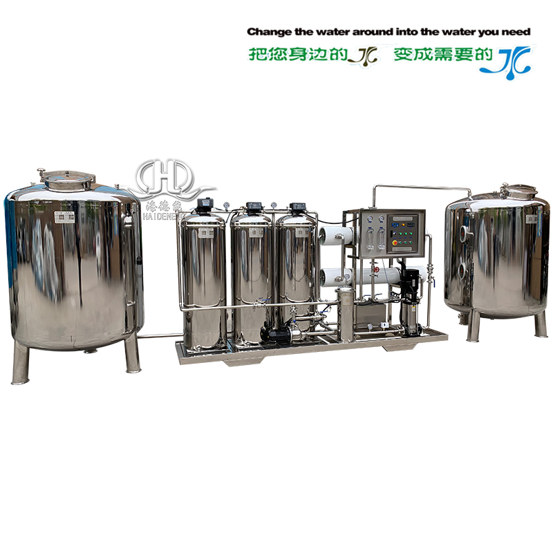 Hdnro_deionizedwater equipment with softening reverse osmosis
