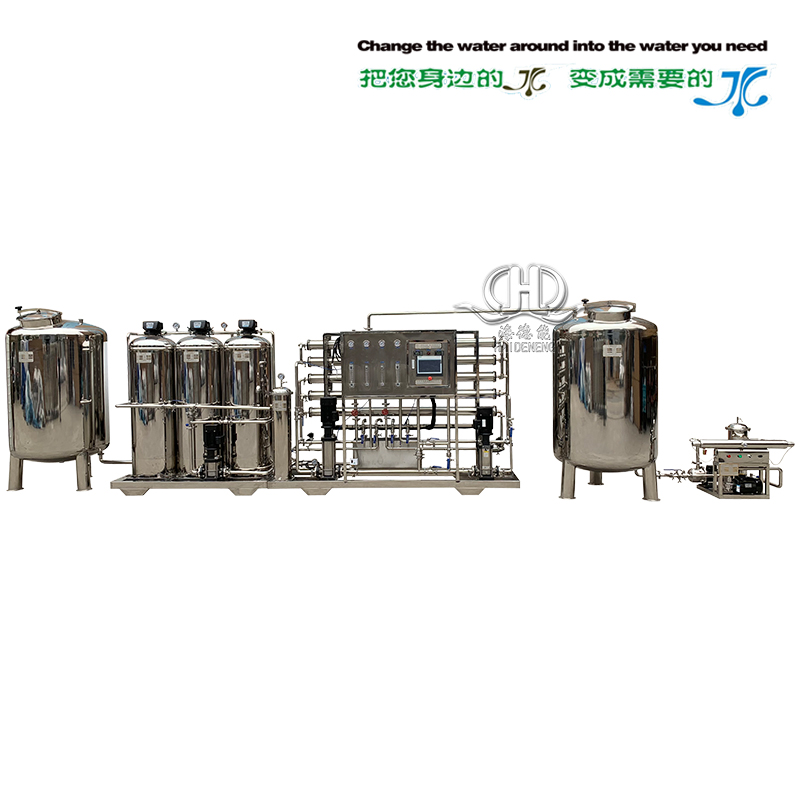 Hdnro-1000 type with softened secondary reverse osmosis purified water equipment with ultraviolet