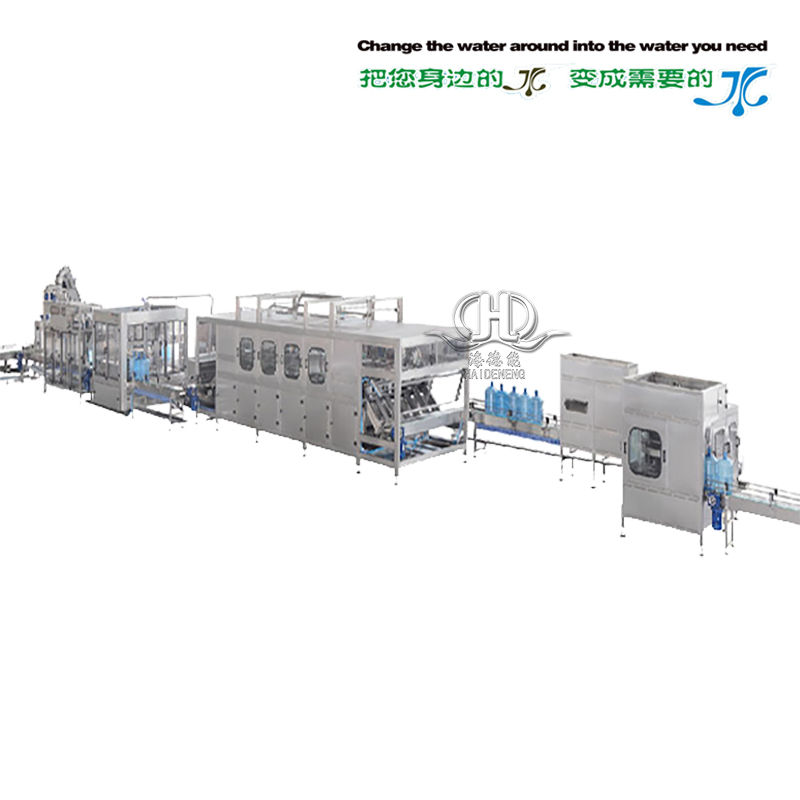 Hdn-5-gallon automatic barreled mineral water filling machine production line