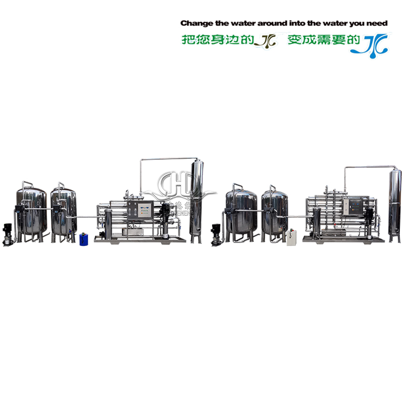 Hdnro-10000 and 15000 automatic reverse osmosis pure water system (with stainless steel membrane shell of ozone mixing tower)