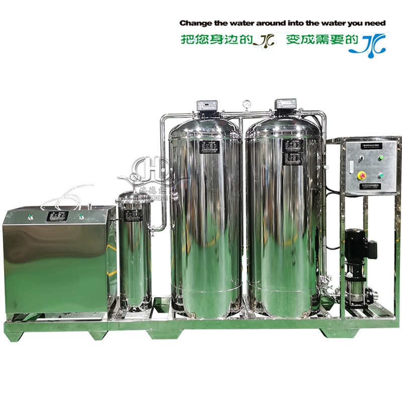 Hdn-3000 full automatic rural integrated purified water system