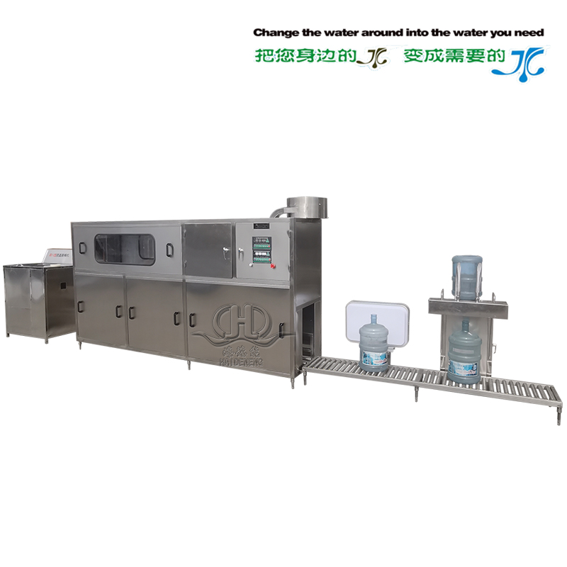Hdn-150 barrel 5 gallon bottled mineral water filling machine production line
