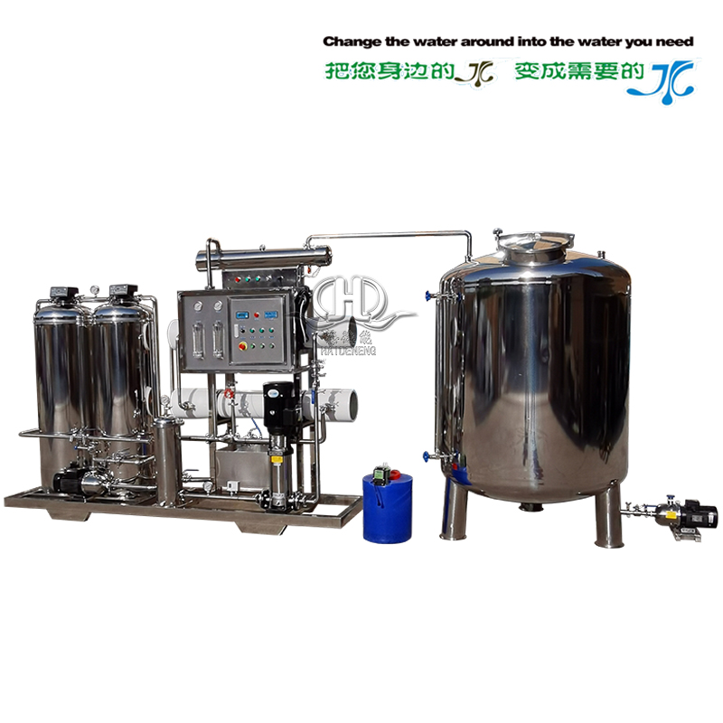 2吨全自动反渗透纯水系统带紫外线 2吨全自动反渗透纯水系统带紫外线