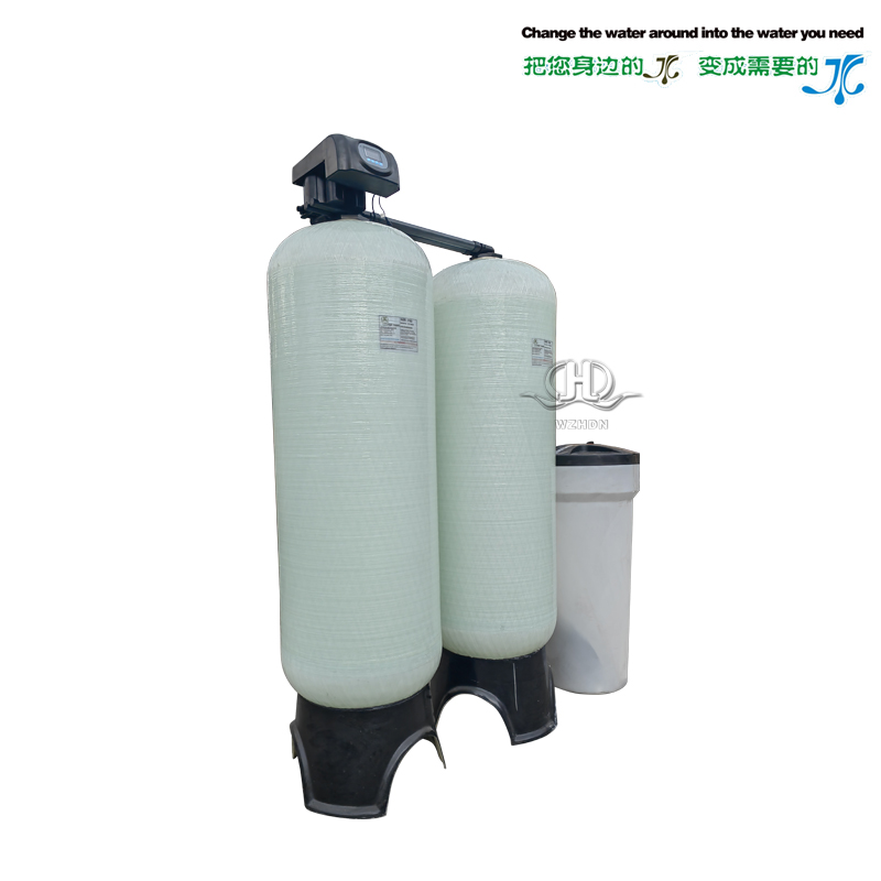 适用于反渗透水处理设备时产3-5吨全自动一用一备软化水设备系统